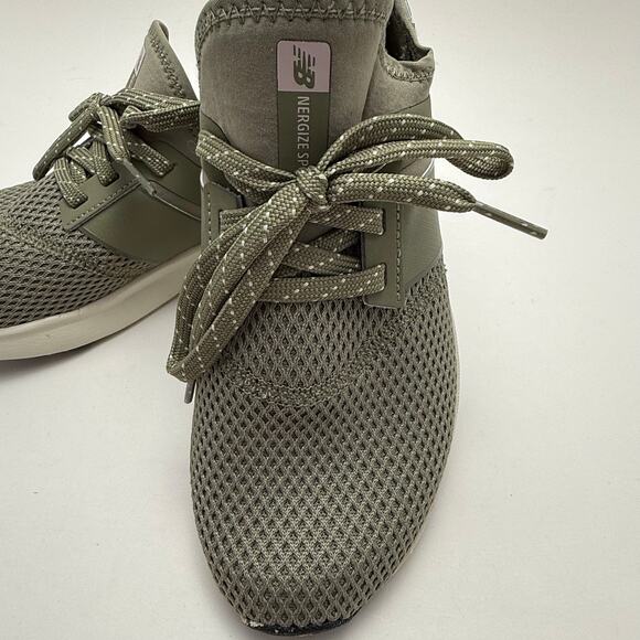 New Balance Nergize V1 Slip-On Army Green Sneaker, Women's Size 8 - Picture 3 of 10